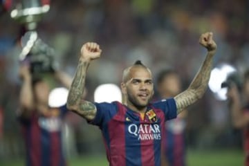 Dani Alves, el futbolista más ganador de la historia