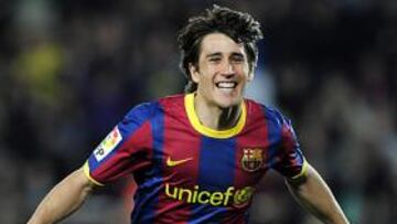<b>FELICIDAD. </b>Bojan se mostró exultante tras anotar ante el Getafe.