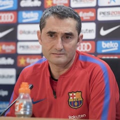 Valverde: "Yo no creo que el Barcelona esté en un bajón..."