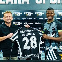 Luis Orejuela cambia de club: Es presentado en Ceará