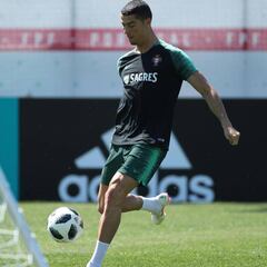 Cristiano Ronaldo ya prepara el partido contra Marruecos