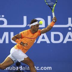 Nadal vs Raonic; torneo Abu Dhabi: resumen del partido