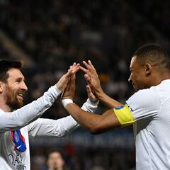 Mbappé felicita a Messi por su cumpleaños