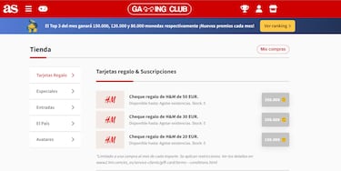 ¡Entra en AS GAMING CLUB y gana fantásticos premios en el ranking mensual de mayo!