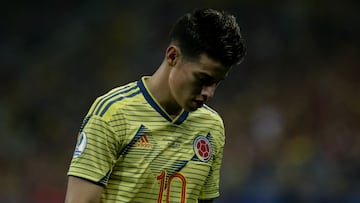 James Rodríguez no fue convocado por Reinaldo Rueda para la triple fecha de Eliminatorias ante Bolivia, Paraguay y Chile. El volante ha estado ausente