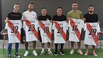 River presentó a sus refuerzos en el Monumental