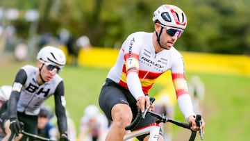 Felipe Orts, en el circuito de Overijse.