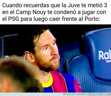 Los mejores memes de la eliminación del Barcelona en Champions