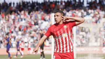 Hicham, jugador del Almer&iacute;a