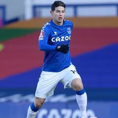 Ancelotti: "James está fresco para el partido ante Manchester United"