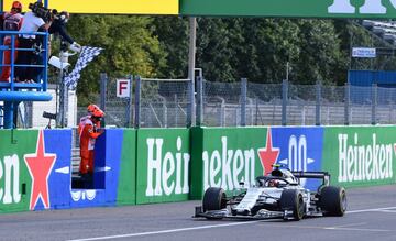 Pierre Gasly se ha llevado la victoria den Monza tras una carrera sin errores.