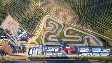 Circuito internacional de karting de Campillos (Málaga).