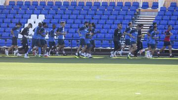 Leganés y Rayo aprovechan el parón para un partidillo a puerta cerrada