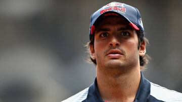 Carlos Sainz en Monza.