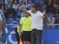 Partido Deportivo de La Coruña - Málaga. Antonio Hidalgo