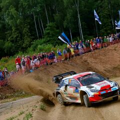 Rovanpera resiste los ataques de Evans en Estonia