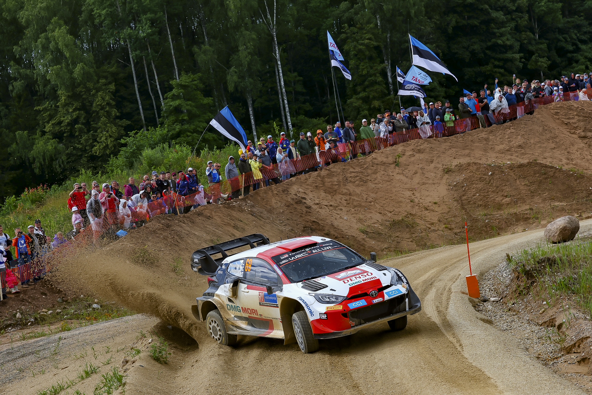 Kalle Rovanpera, en Estonia