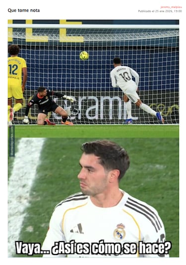 Brahim y Mbappé, protagonistas de los memes de la jornada