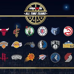 Los mejores equipos históricos de cada franquicia en el NBA 2K18