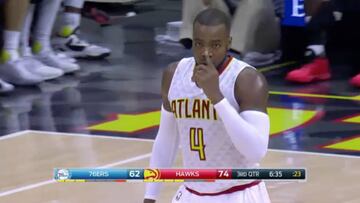 Resumen de los Atlanta Hawks - Philadelphia Sixers