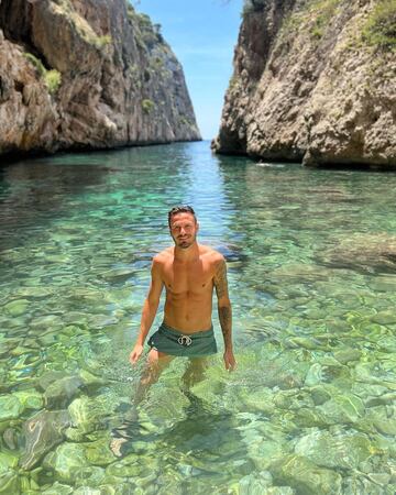 As¨ª disfrutan los futbolistas de las vacaciones de verano
