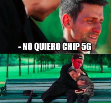 Los mejores memes del caso Djokovic