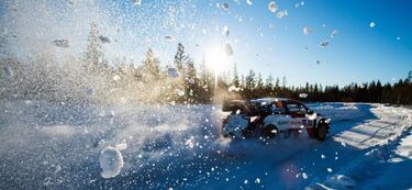 La nieve de Finlandia se estrena en el Mundial de Rallys