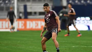 Alan Pulido se ve en el Mundial de Qatar 2022