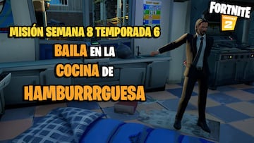 ¿Dónde está la cocina de Hamburrrguesa en Fortnite Temporada 6?