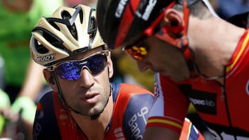 Nibali: "No sé ni cómo he recuperado para el sprint"