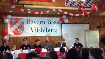 Acto de peñas del Bayern