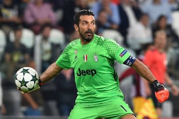 Juventus' goalkeeping legend Gianluigi Buffon.