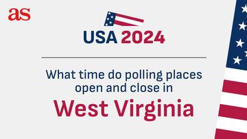 What time do polling places close in West Virginia? WV state