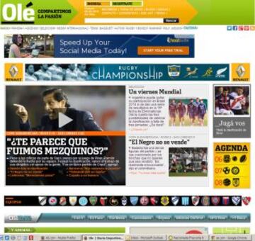 Portadas de la prensa extranjera