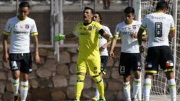 Justo Villar reclama tras la anotación de Defederico.