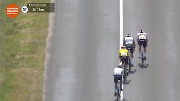El inicio del Critérium Dauphiné emociona desde el principio.