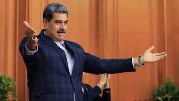 Washington acusa a Maduro de liderar un Cártel y activa medidas antiterroristas para presionar a su gobierno. Miraflores Palace/Handout via REUTERS ATTENTION EDITORS - THIS IMAGE HAS BEEN SUPPLIED BY A THIRD PARTY