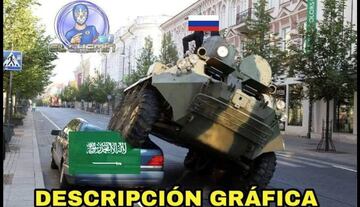 Los mejores memes del día inaugural de Rusia 2018