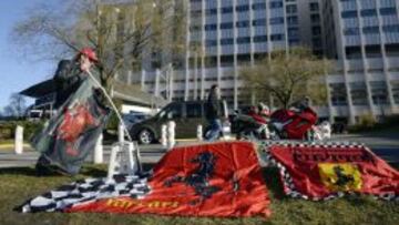 Schumacher ha dejado el hospital de Grenoble.