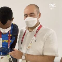 La charla de Anthony Zambrano y Duque: "Aquí pasándola rico"