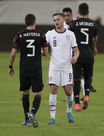 Por parte de USA, hubo poco a la ofensiva con Sebastian Soto, Sebastián Saucedo y Djordje Mihailović.