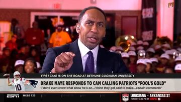 Stephen A. Smith blasts Drake Maye for his alleged lack of knowledge on First Take