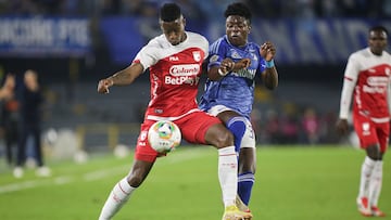 Millonarios vs Santa Fe, clásico capitalino en la Liga BetPlay
