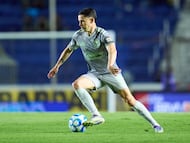 Alvaro Fidalgo of America during the 2nd round match between America and Atletico de San Luis as part of the Liga BBVA MX, Torneo Clausura 2026 at Ciudad de los Deportes Stadium, on January 14, 2026 in Mexico City, Mexico.