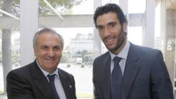 Fernando Sanz con Alfonso García