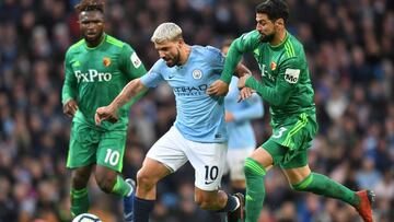 Sergio Agüero del City.