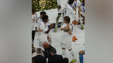 El gesto de Modric con Endrick que habla muy bien del croata