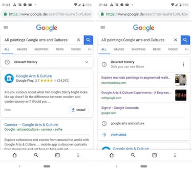 Google Chrome incluirá tu historial con tus búsquedas