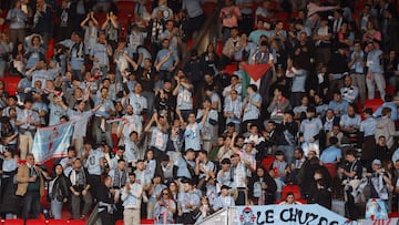 Un aficionado del Celta, apuñalado