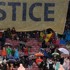 Barça-Celta: se repartirán 20.000 banderolas por la libertad de los presos indepedentistas